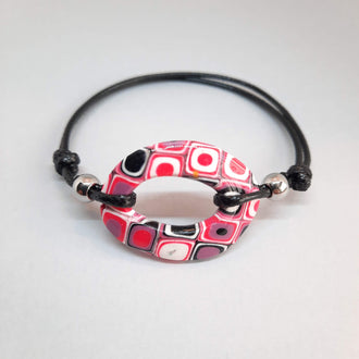 Pulsera Ovalada Rosa Verano