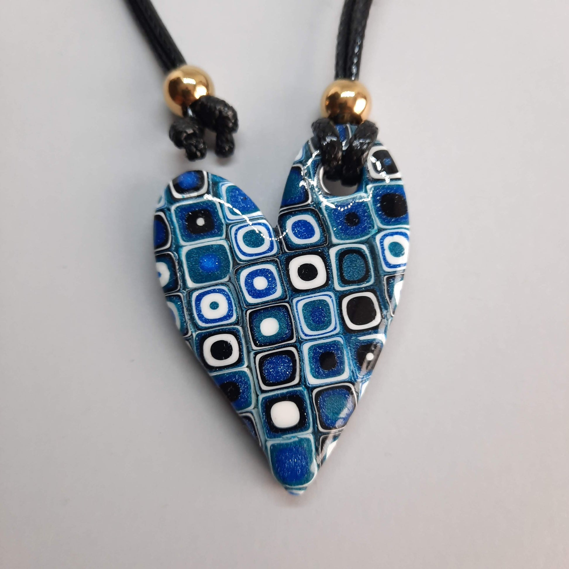 Colgante Corazón Mediano Pasión Azul