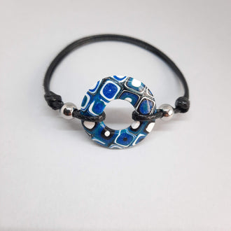 Pulsera Donut Pequeña Pasión Azul
