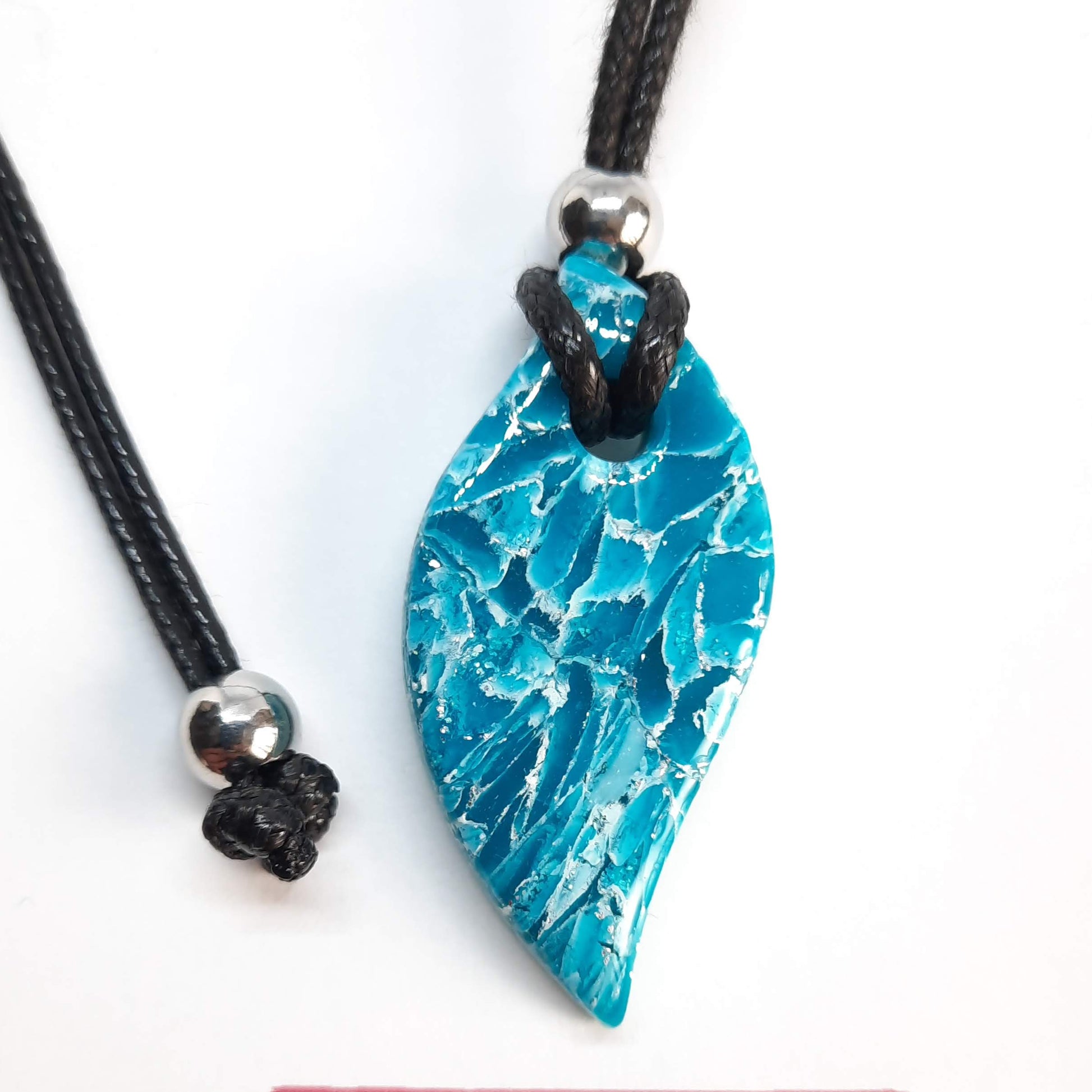 Colgante Barcelona Aguamarina