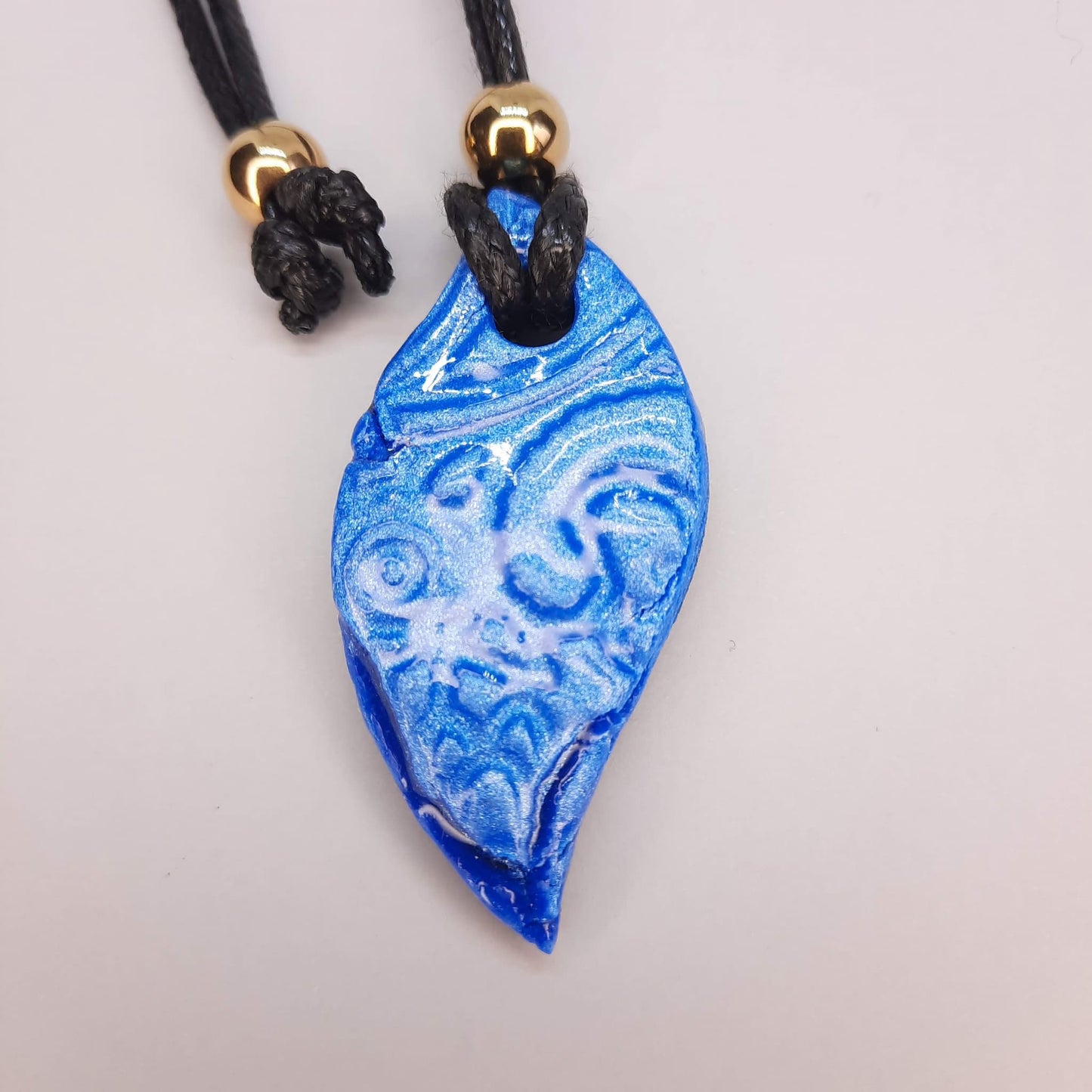 Colgante Barcelona Azul