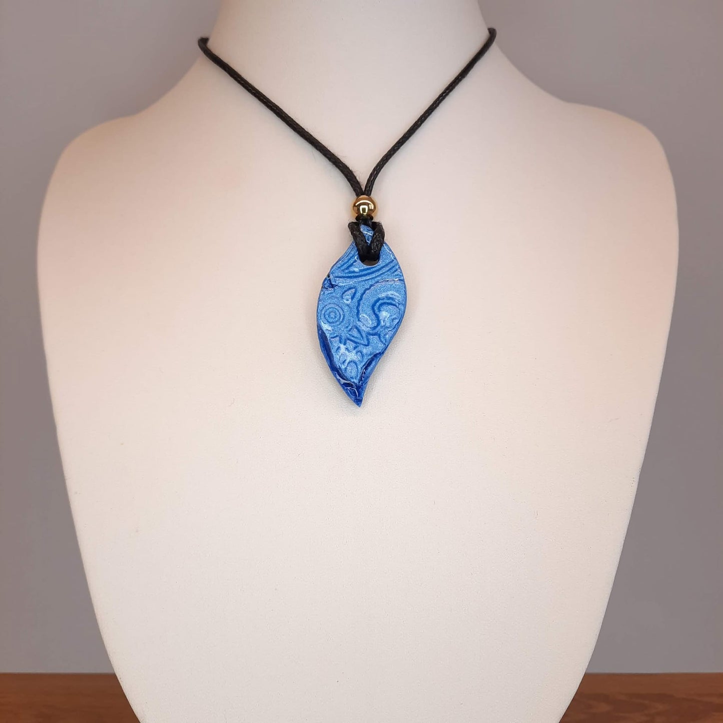 Colgante Barcelona Azul