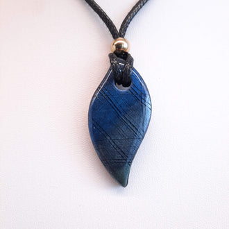 Colgante Barcelona Labradorita Azul