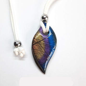 Colgante Barcelona Labradorita Violeta