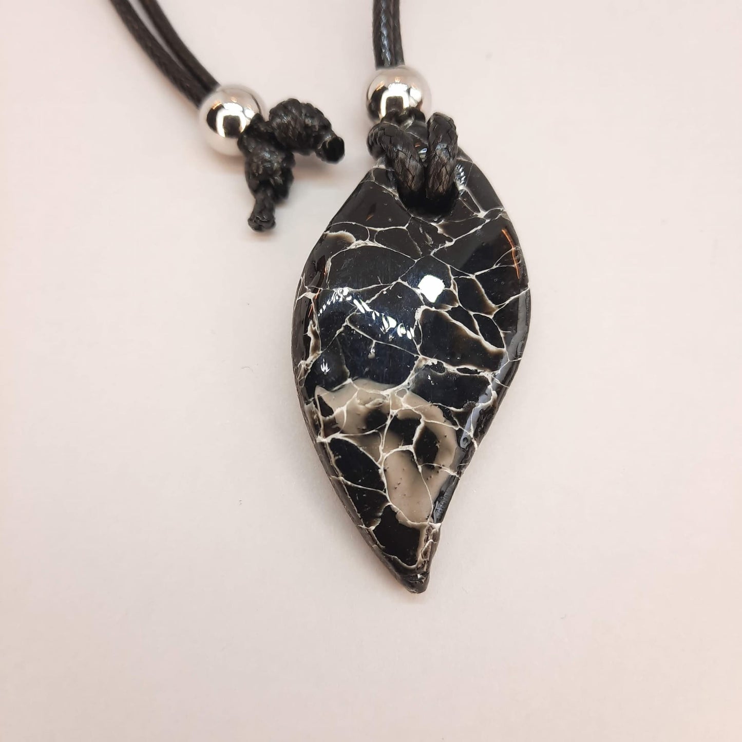 Colgante Barcelona Negro Mármol