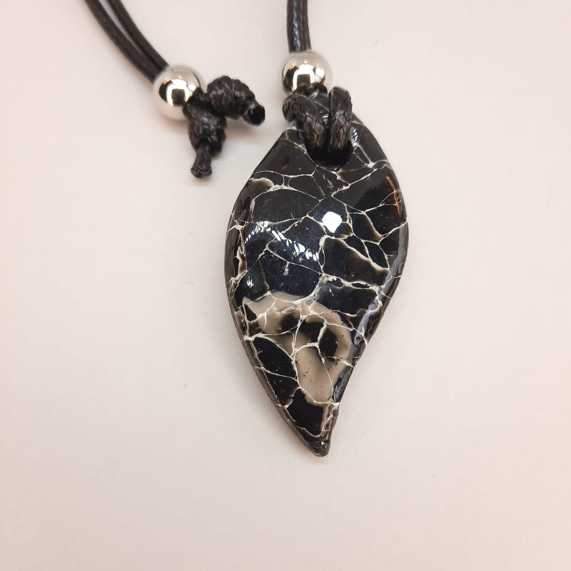 Colgante Barcelona Negro Mármol