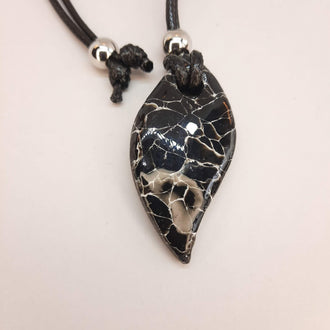 Colgante Barcelona Negro Mármol