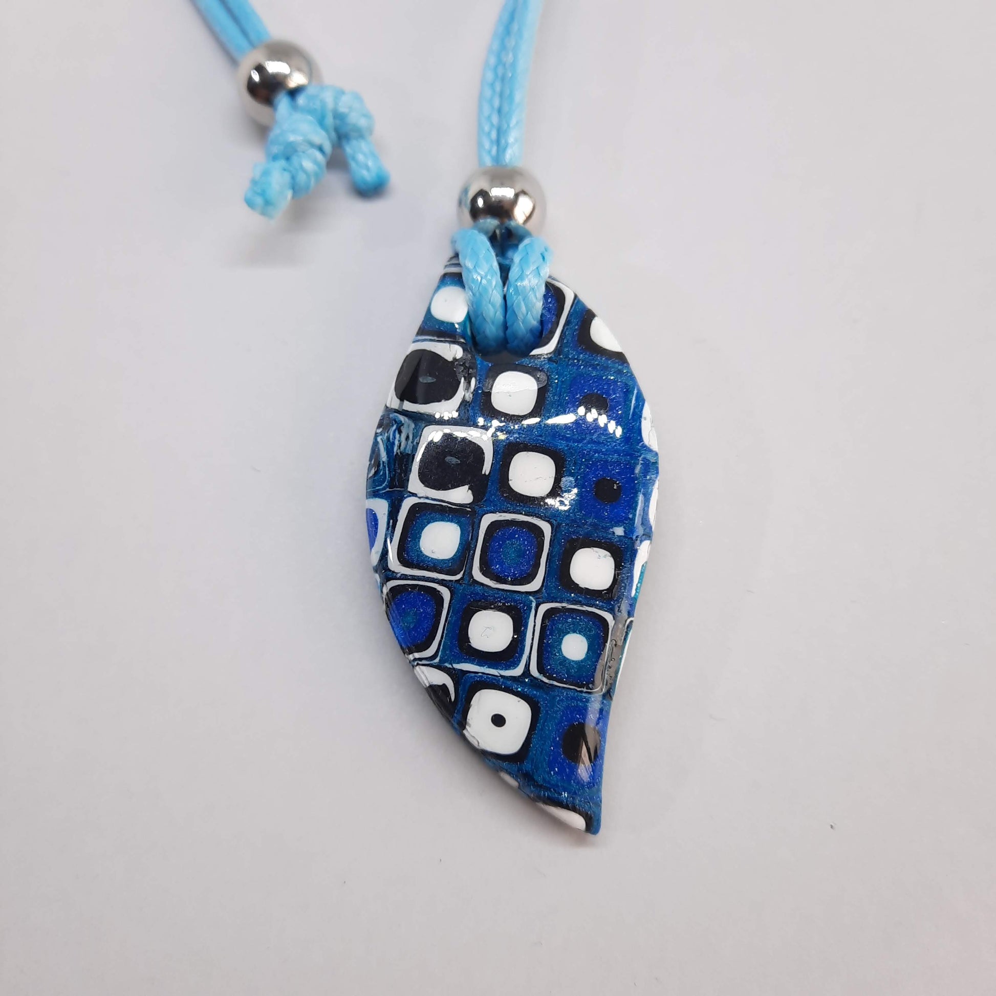 Colgante Barcelona Pasión Azul