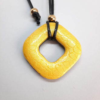 Colgante Canarias Amarillo