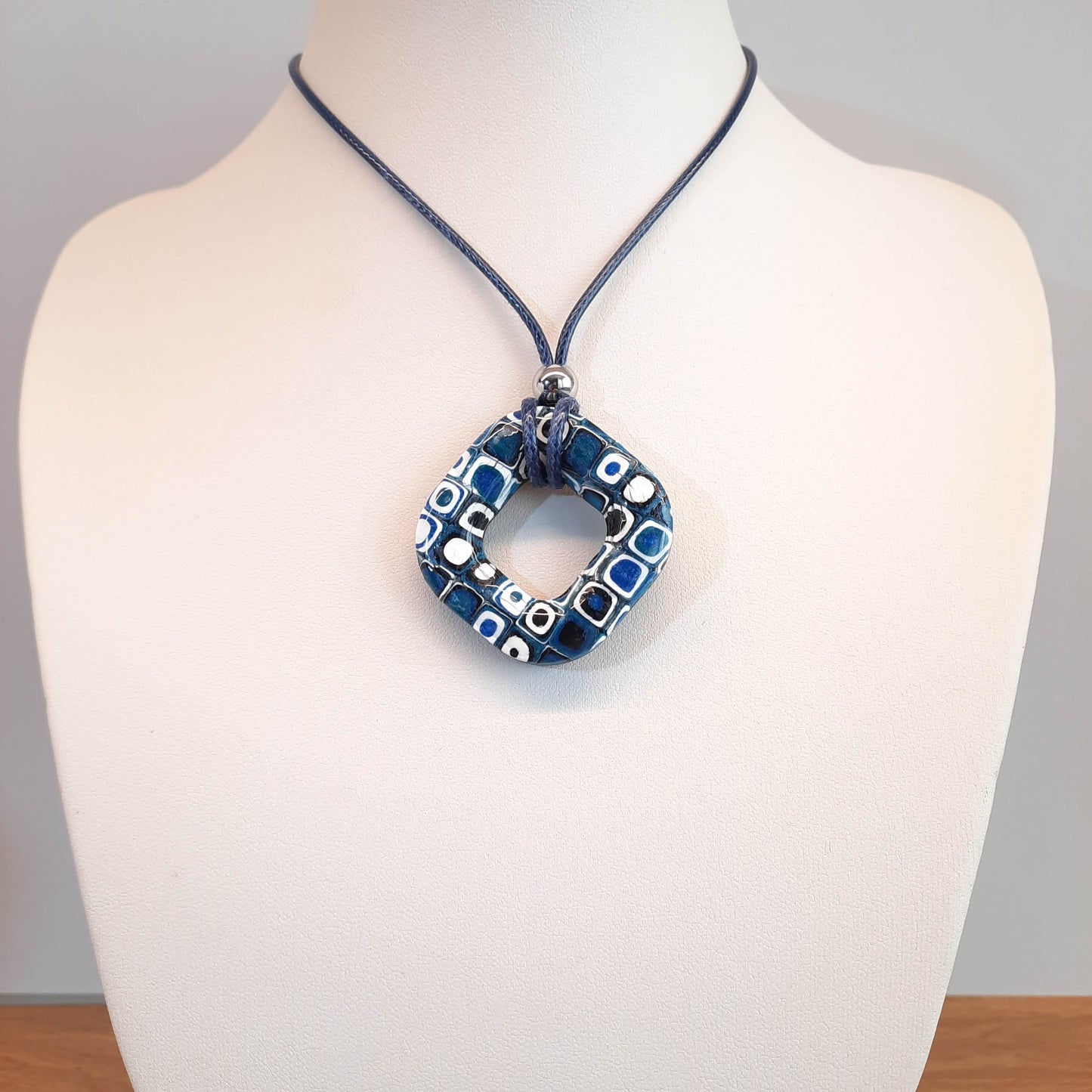 Colgante Canarias Mediano Pasión Azul