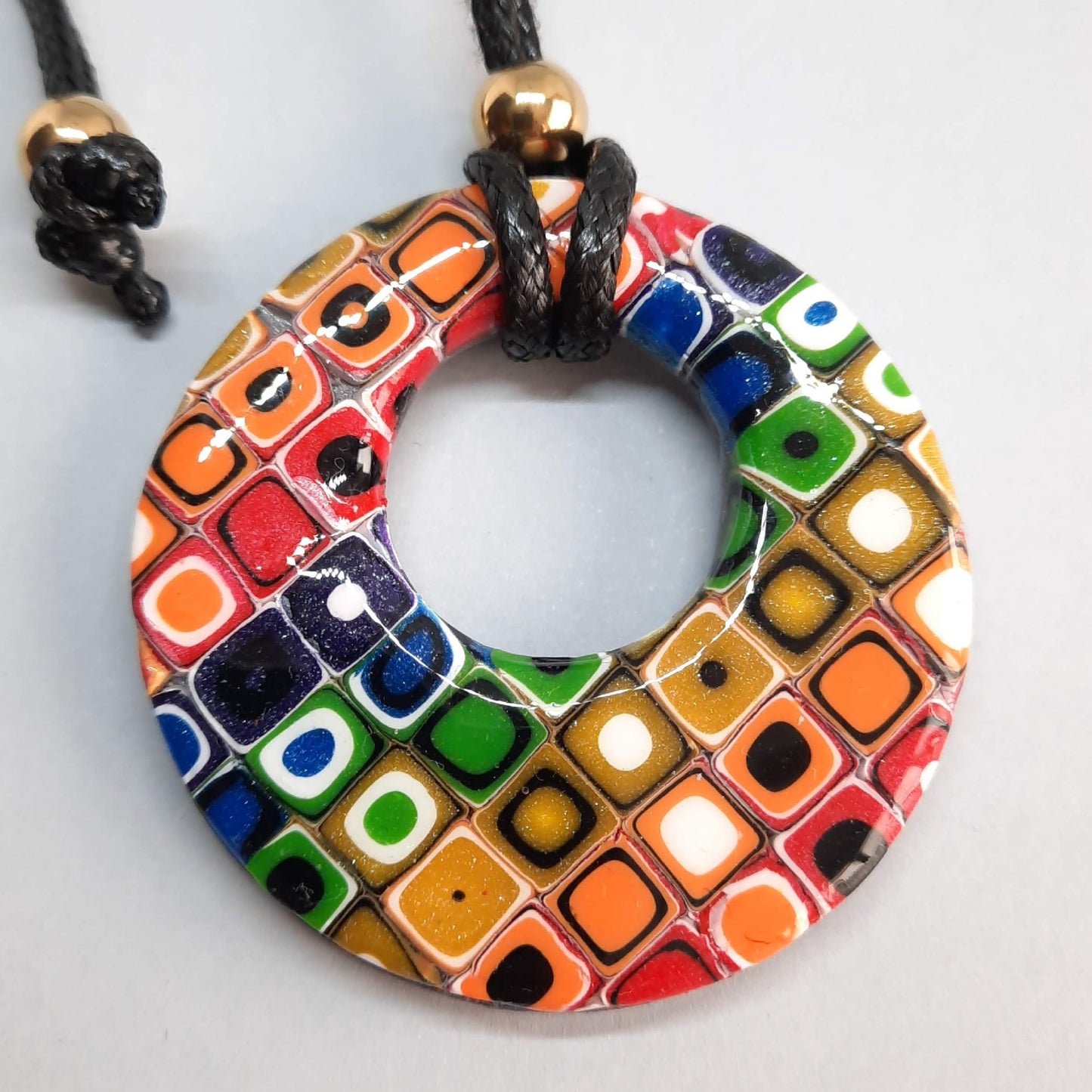 Colgante Círculo Grande XL Arcoíris