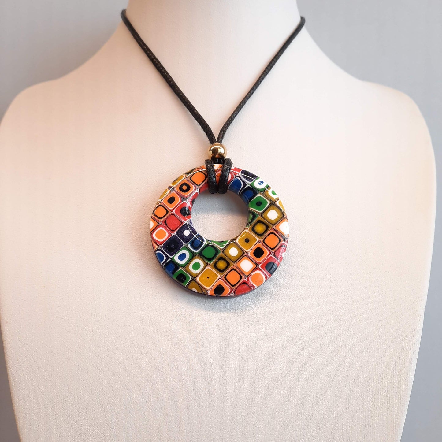 Colgante Círculo Grande XL Arcoíris