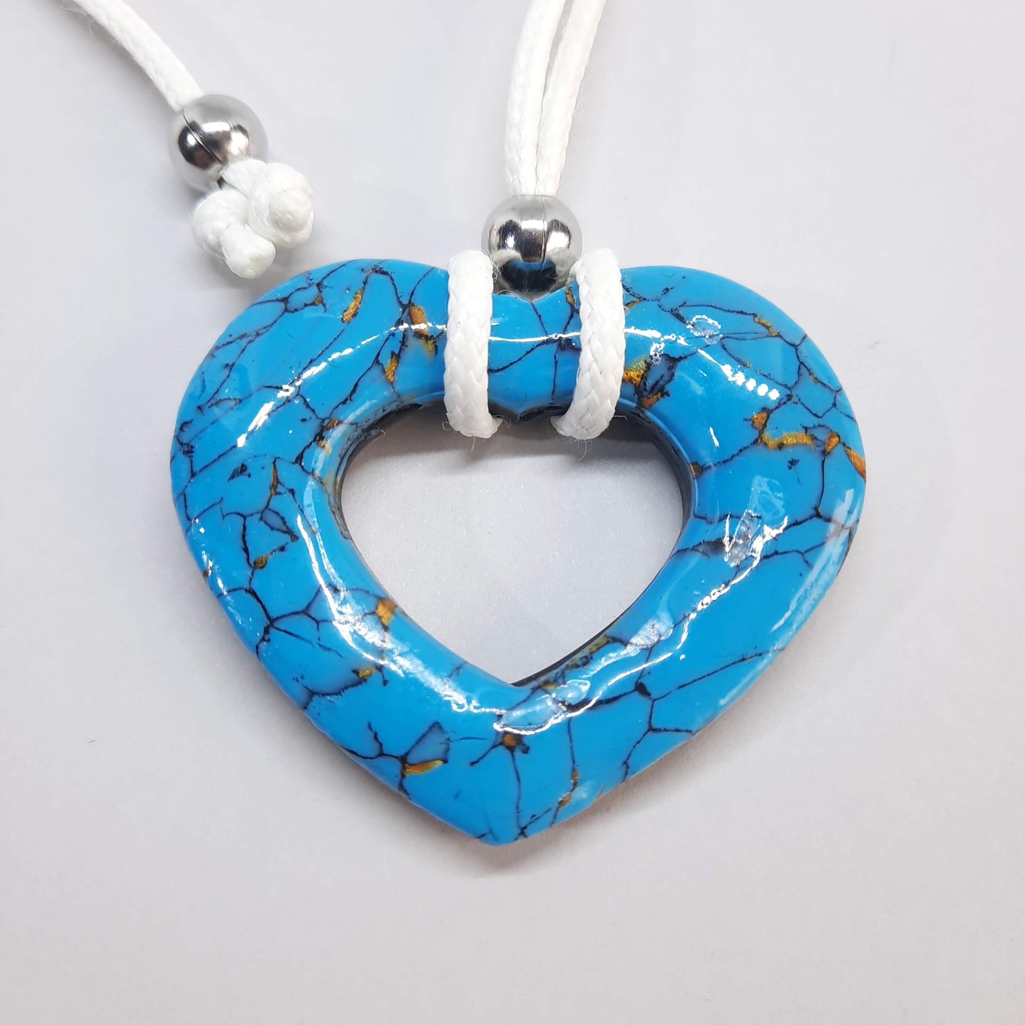 Colgante Corazón Alma Turquesa