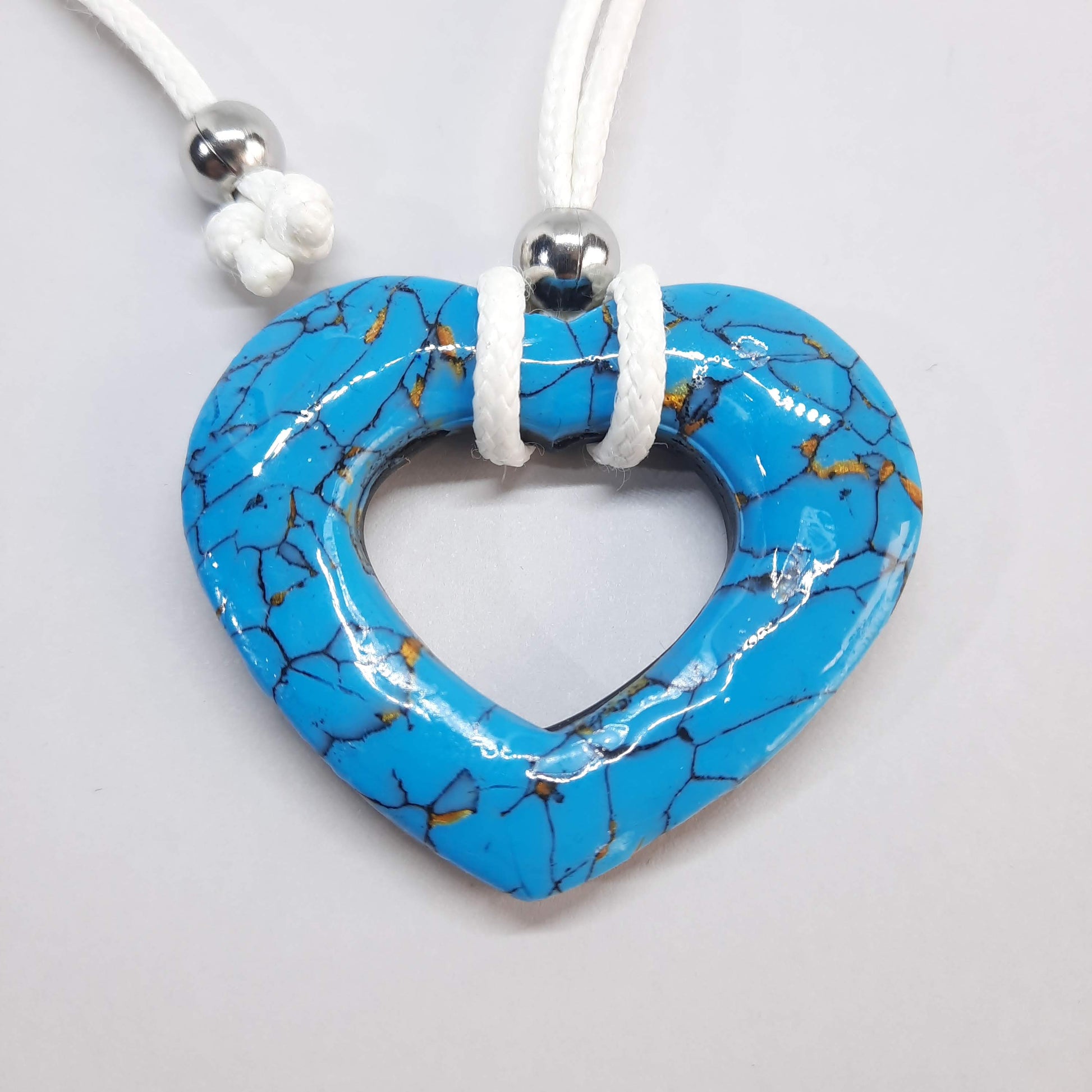 Colgante Corazón Alma Turquesa