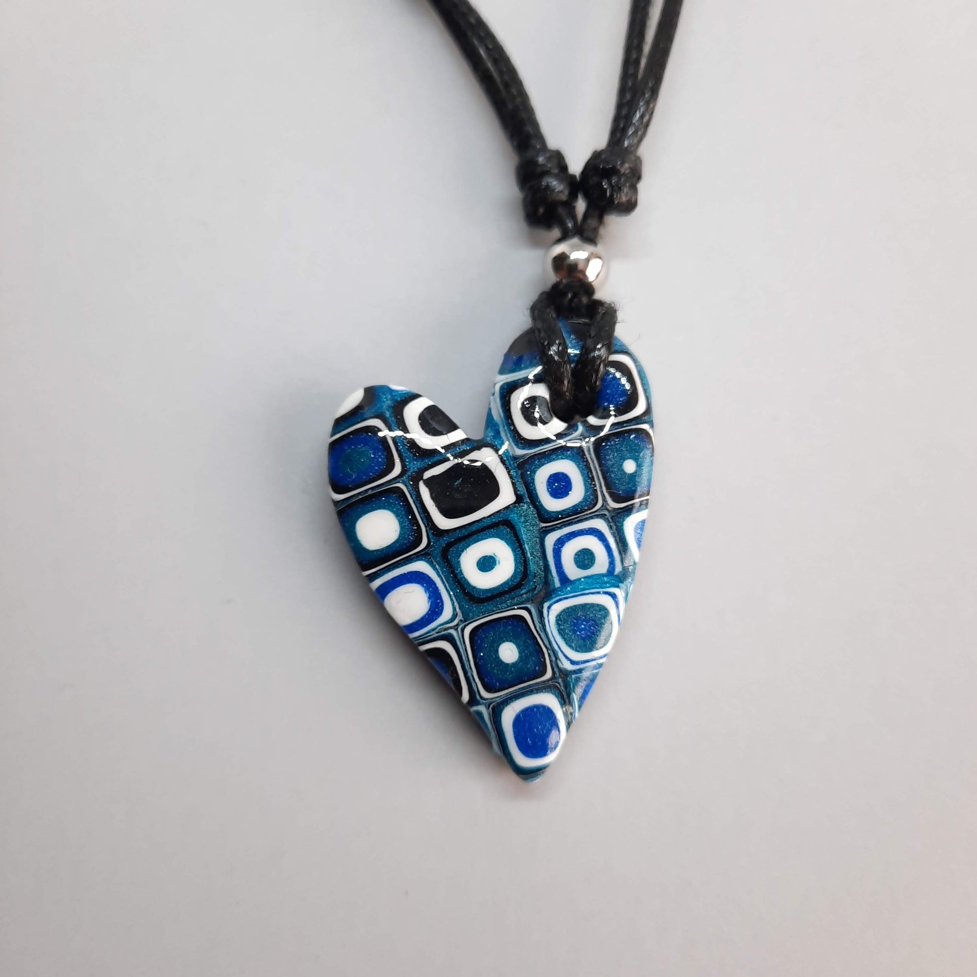 Colgante Corazón Pleno Pequeño Pasión Azul