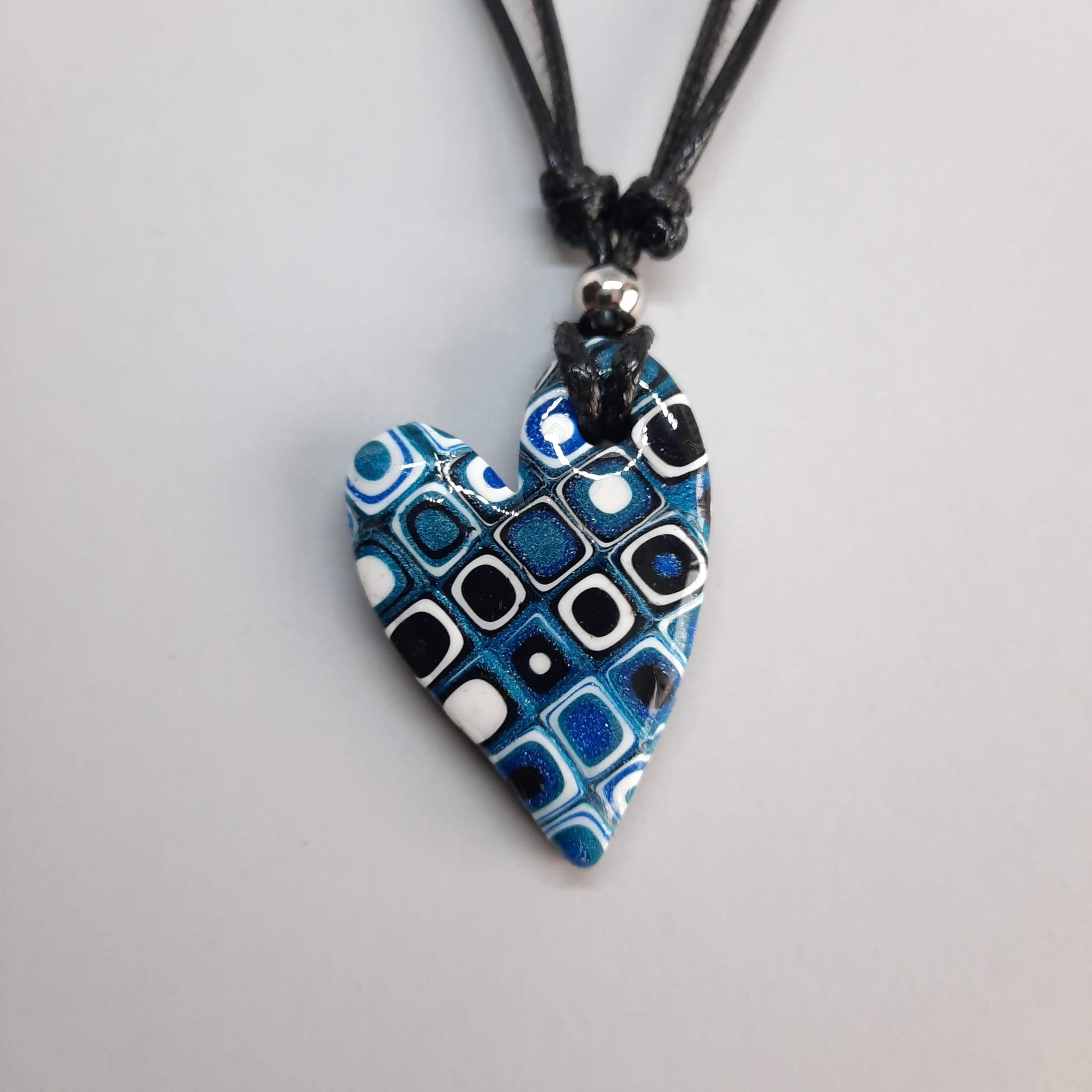 Colgante Corazón Pleno Pequeño Pasión Azul