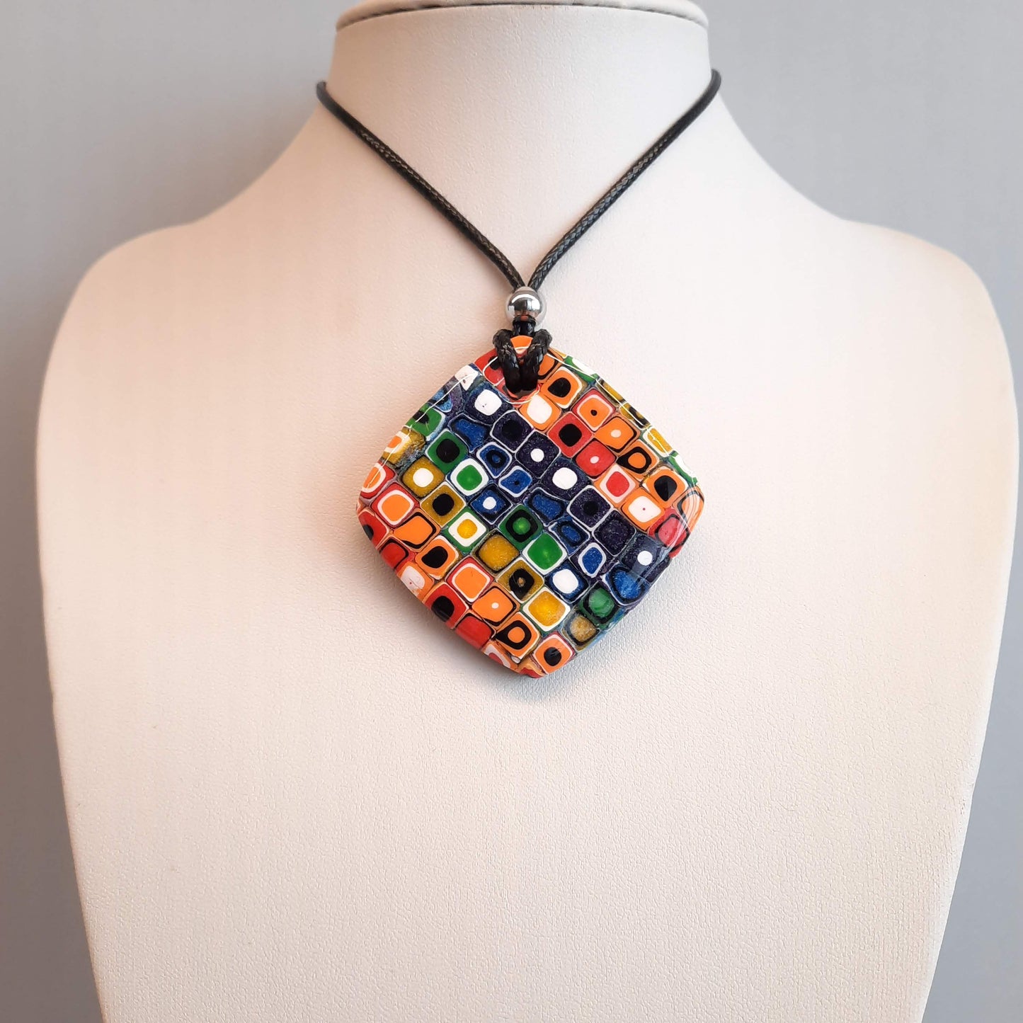 Colgante Cuadrado Grande Arcoíris