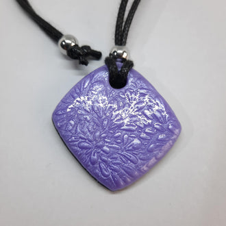 Colgante Cuadrado Mediano Lila