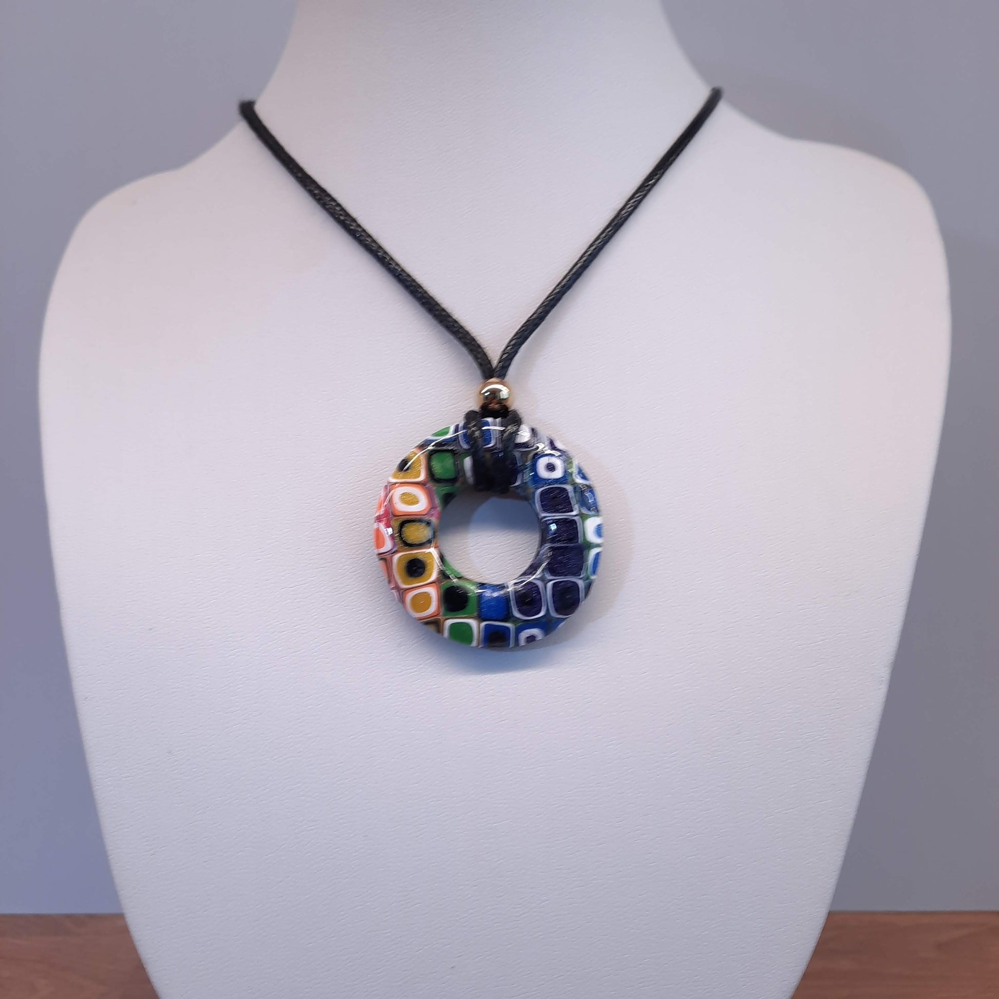 Colgante Donut Mediano Arcoíris