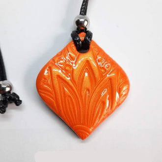 Colgante India Mediano Naranja