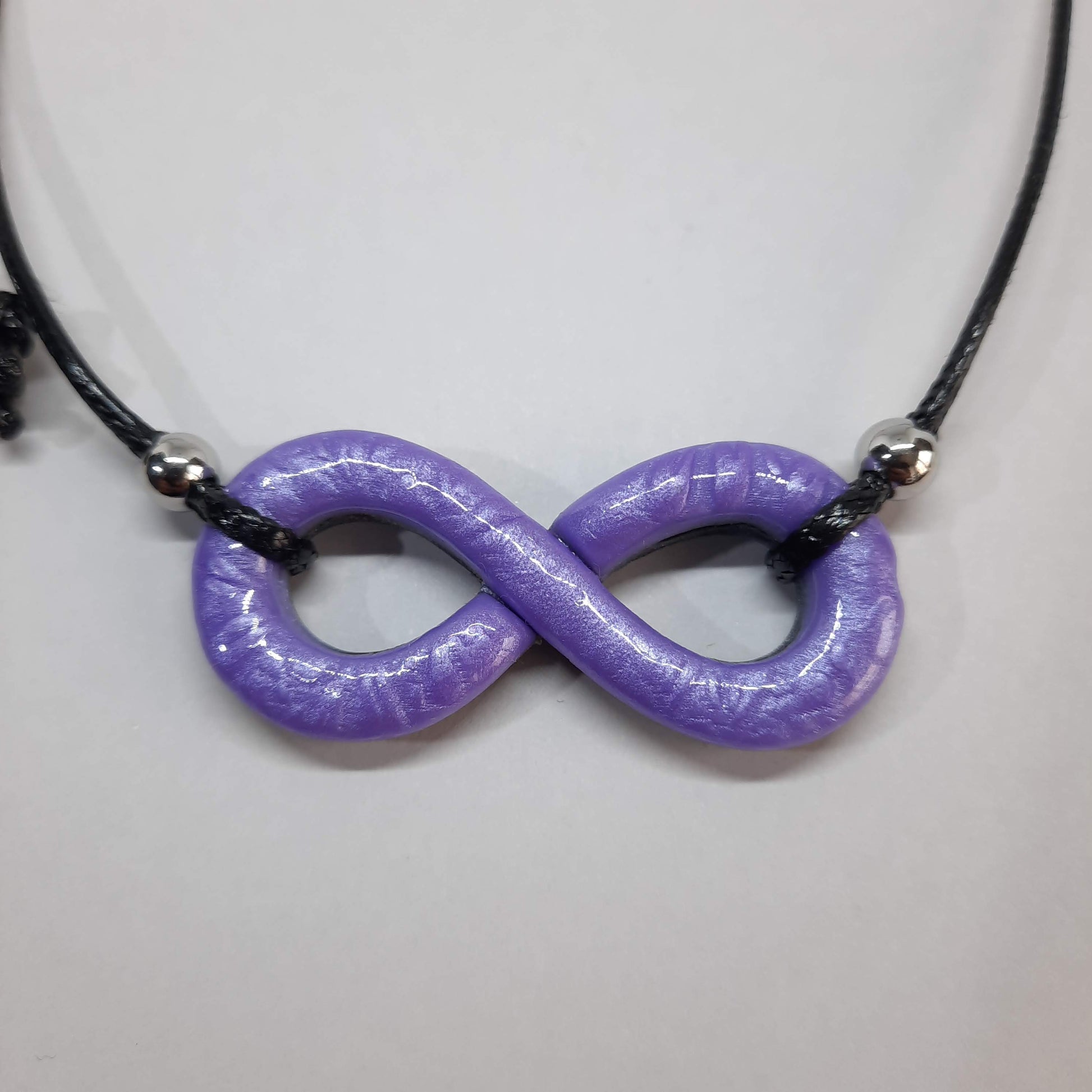 Colgante Infinito Lila