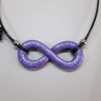 Colgante Infinito Lila