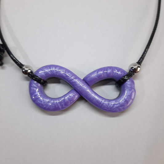 Colgante Infinito Lila