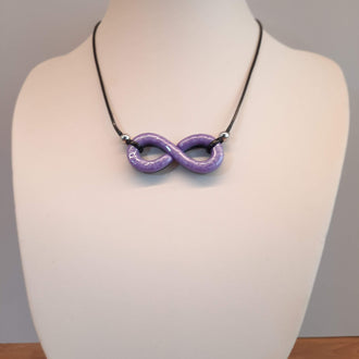 Colgante Infinito Lila
