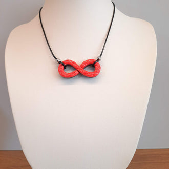 Colgante Infinito Rosa Neon