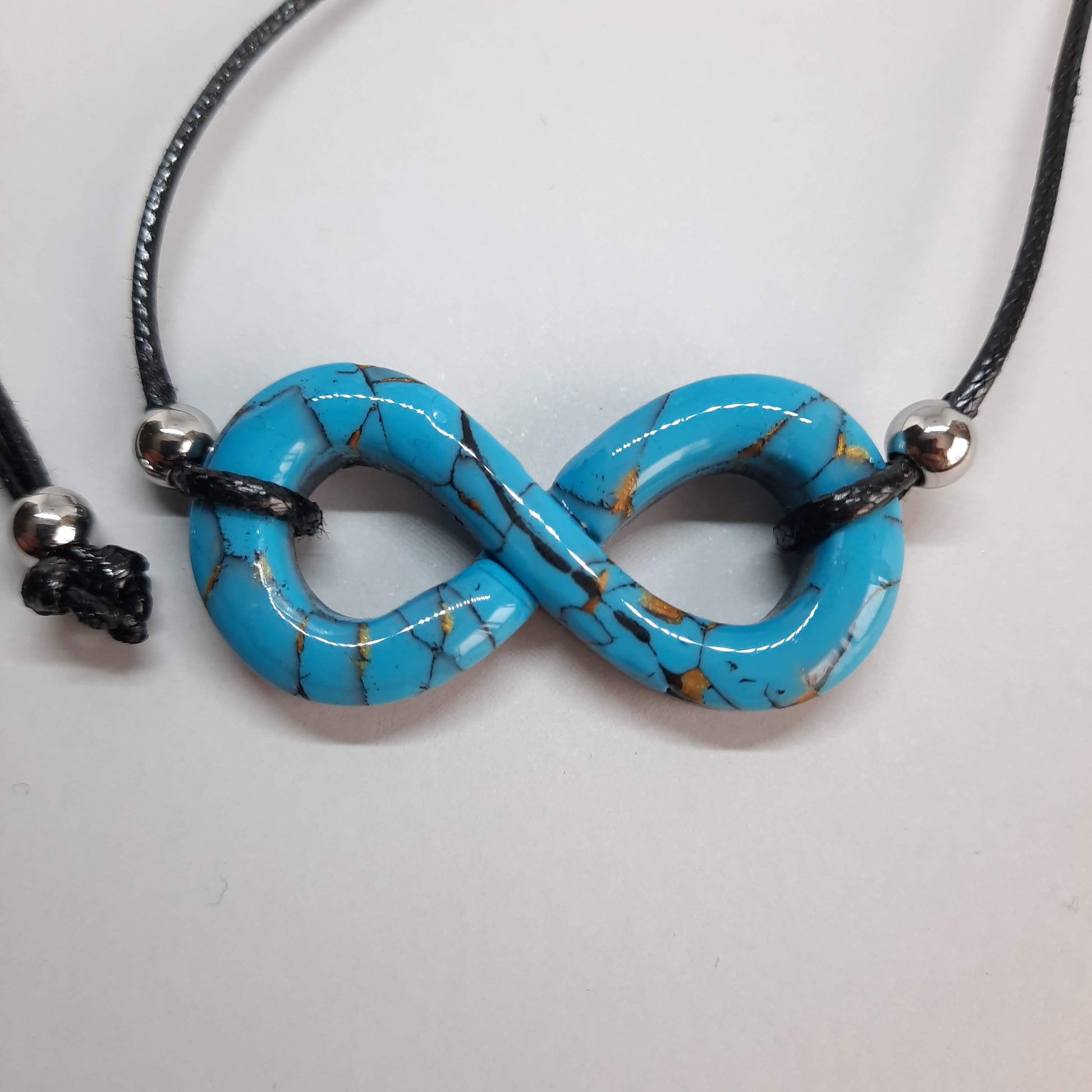 Colgante Infinito Turquesa