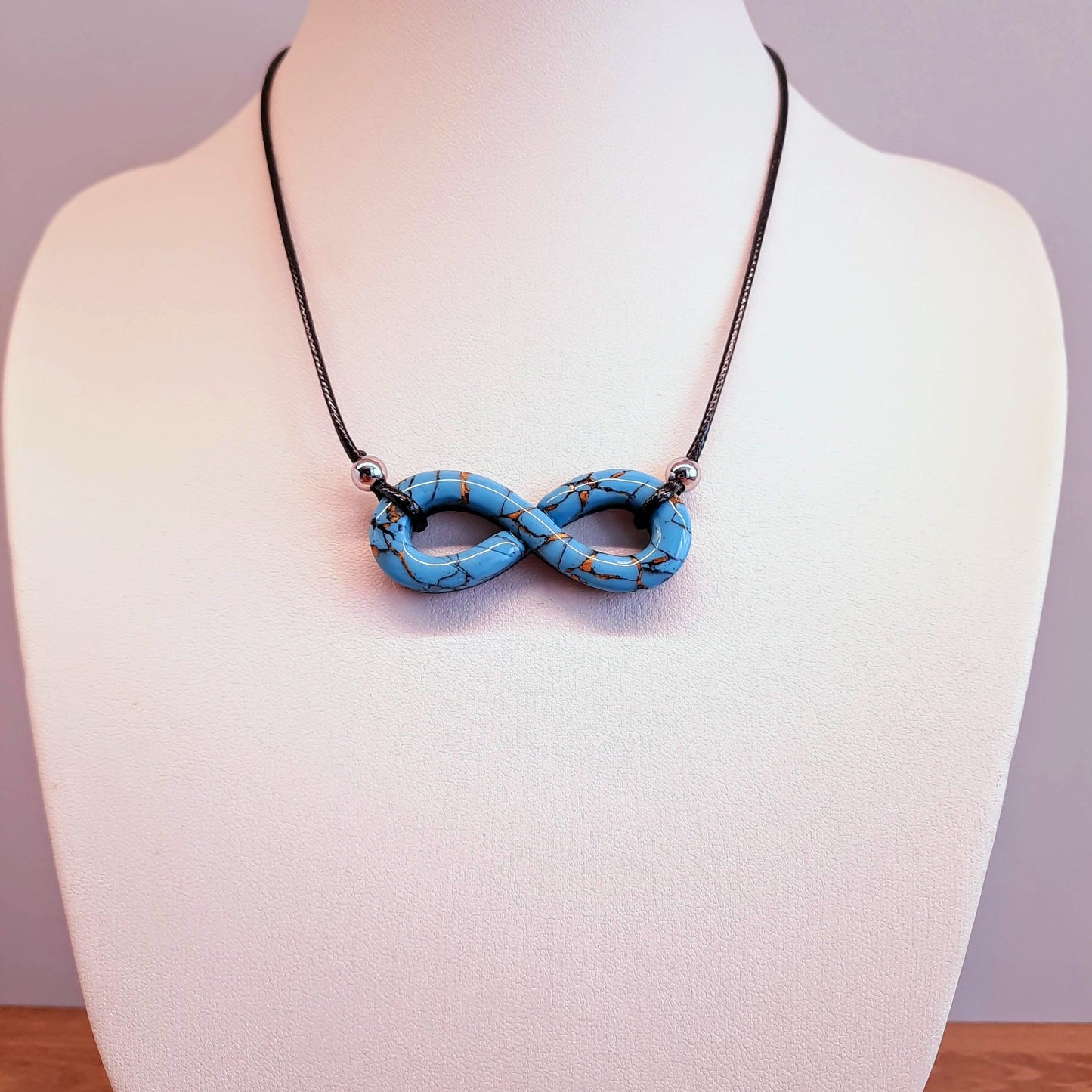 Colgante Infinito Turquesa