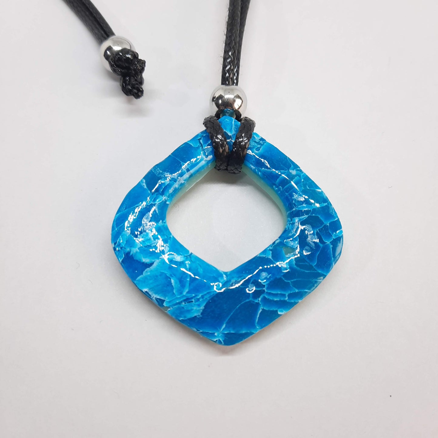 Colgante Lisboa Aguamarina