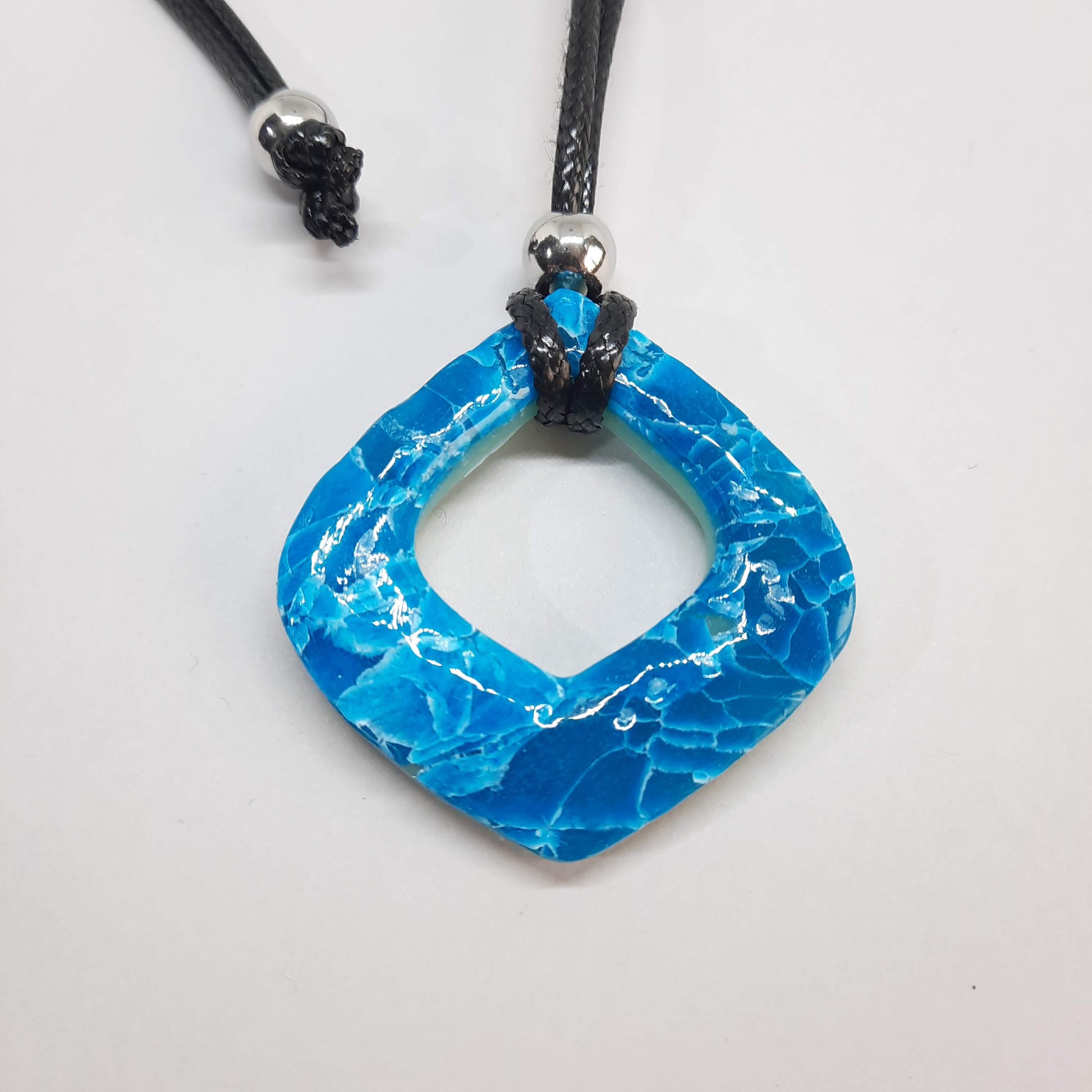 Colgante Lisboa Aguamarina