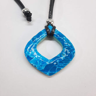 Colgante Lisboa Aguamarina