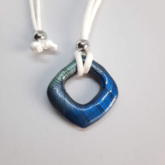 Colgante Lisboa Labradorita Azul