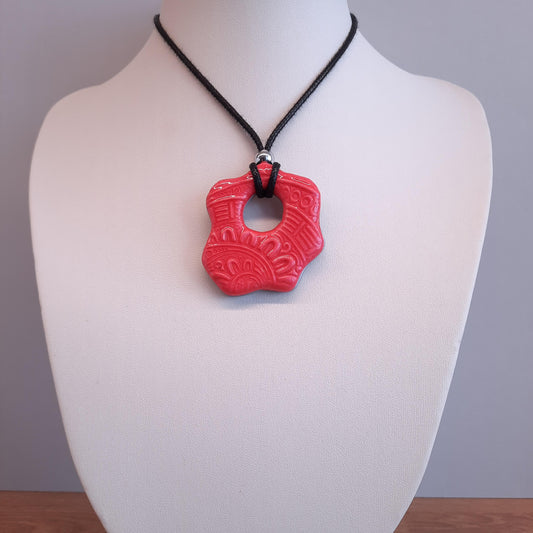 Colgante Nube Rojo