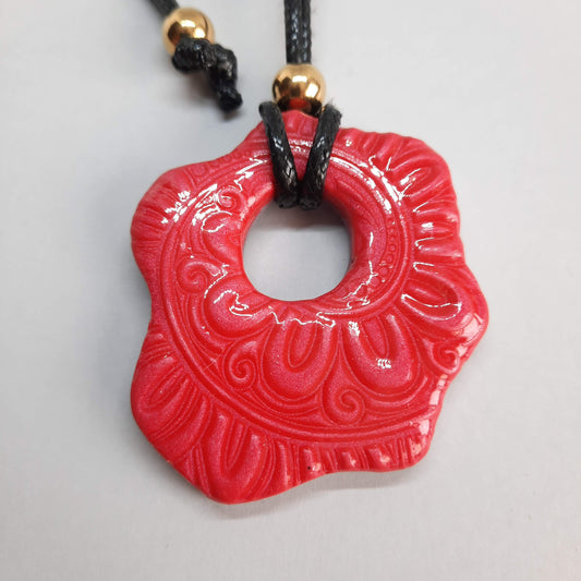 Colgante Nube Rojo
