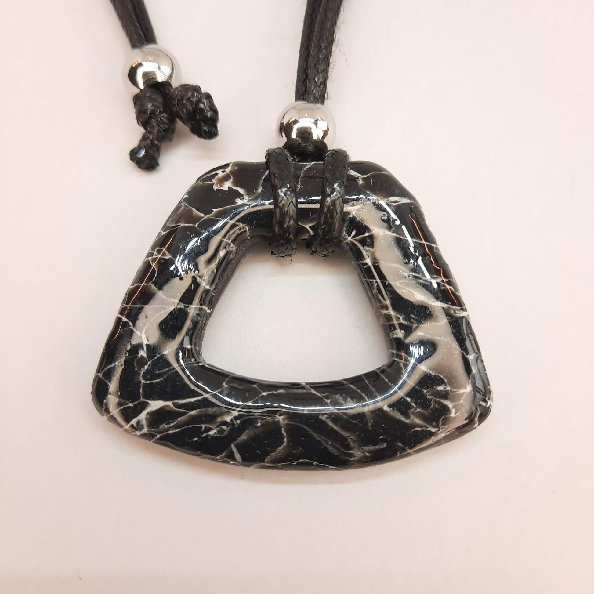 Colgante Osaka Negro Mármol