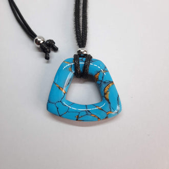 Colgante Osaka Pequeño Turquesa