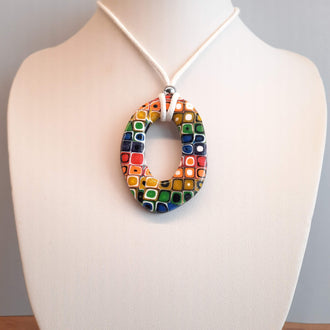 Colgante Ovalado Arcoíris