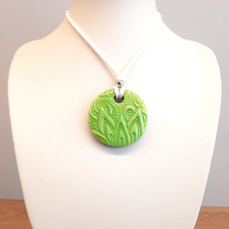 Colgante Redondo Grande Verde