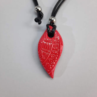 Colgante Barcelona Rojo