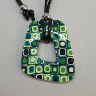 Colgante Toledo Mosaico Verde