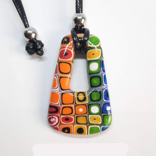 Colgante Trapecio Grande Arcoíris