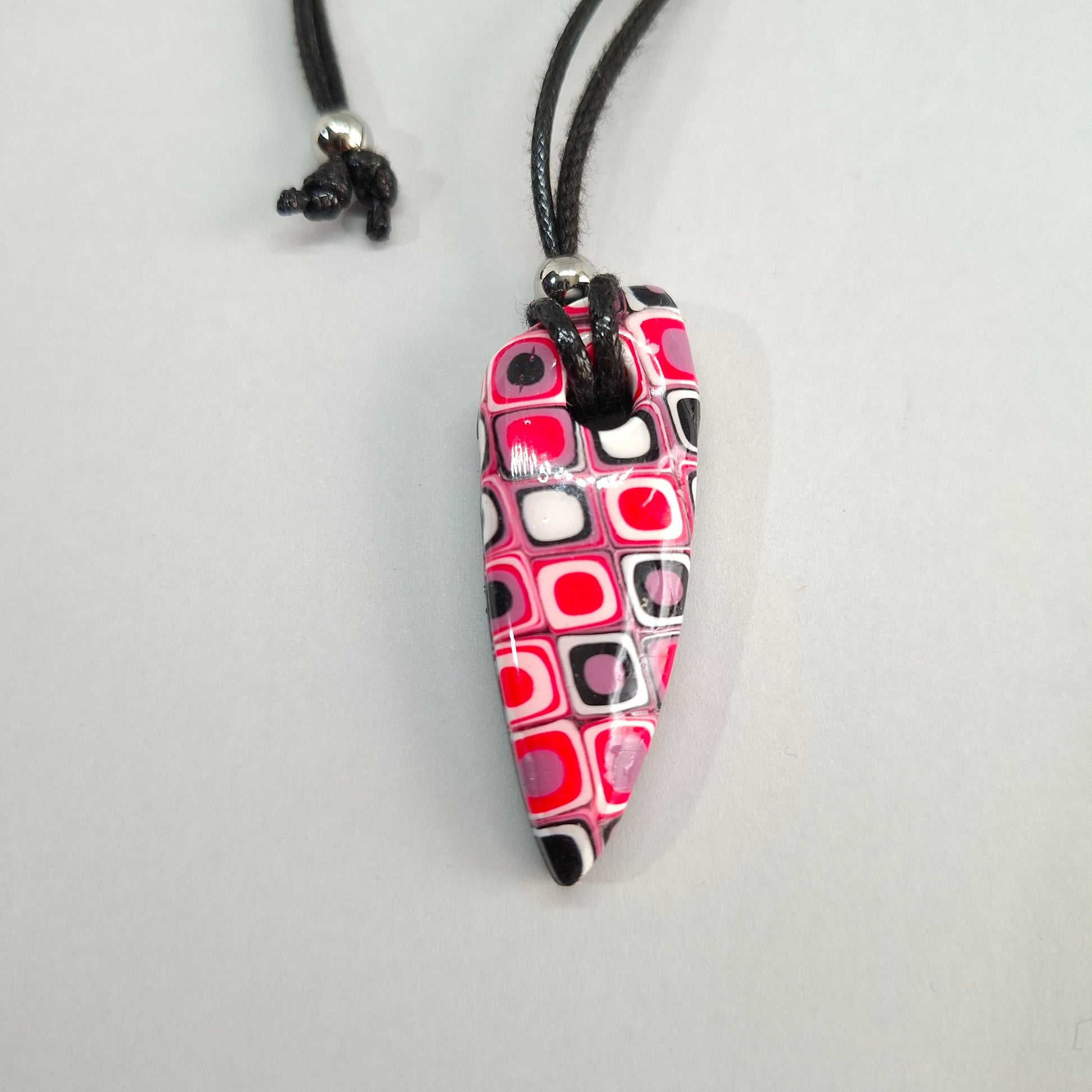 Colgante Triángulo Rosa Verano