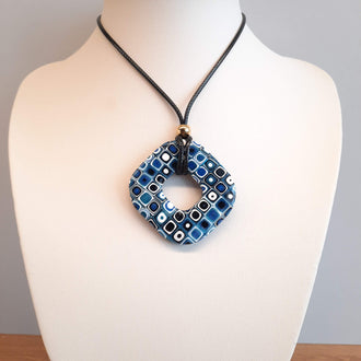 Colgante Valencia Grande Pasión Azul