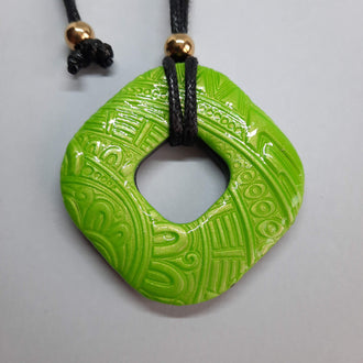 Colgante Valencia Grande Verde