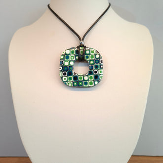 Colgante Valencia Mosaico Verde