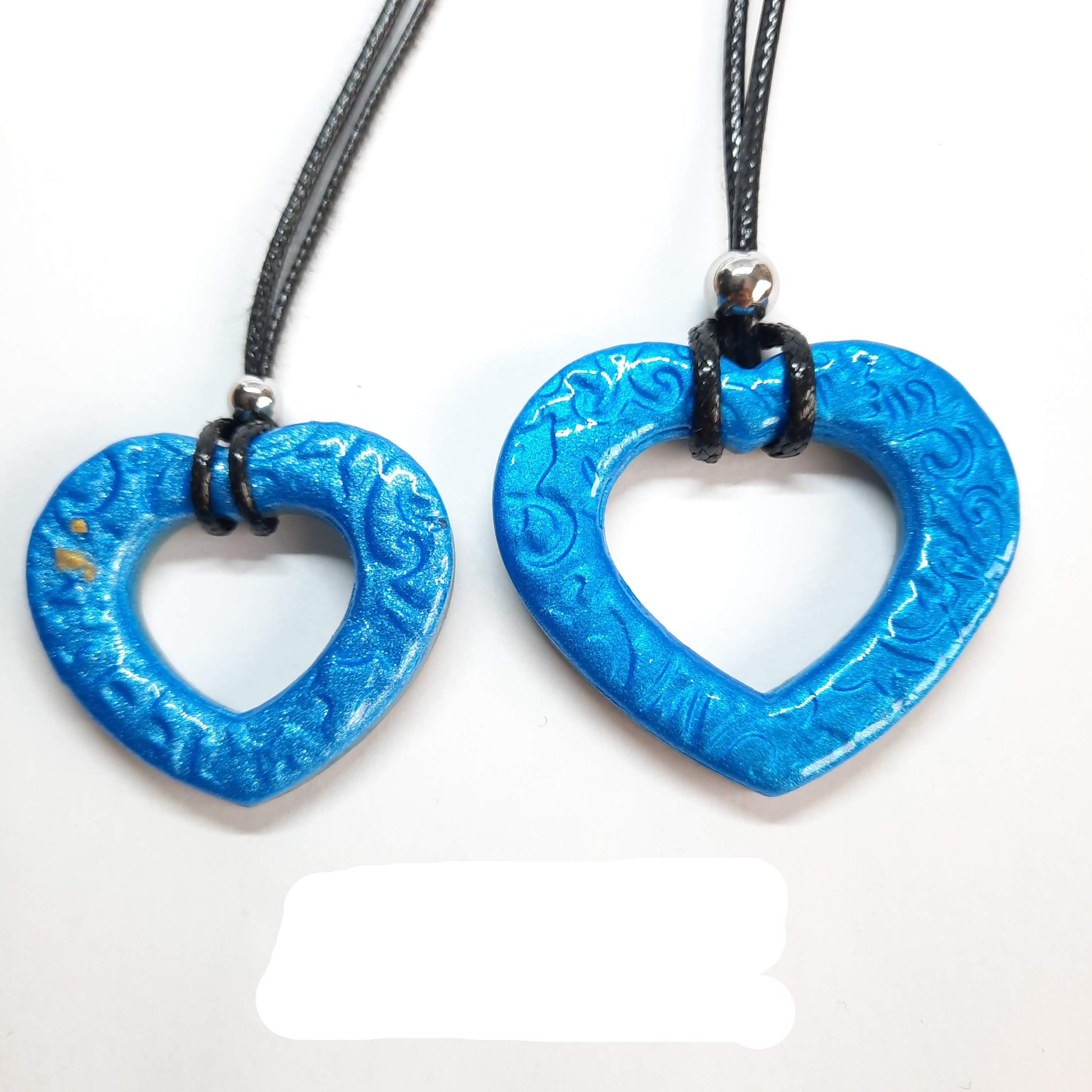 Colgantes Corazón Alma Azul