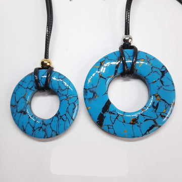 Colgantes Donut Turquesa